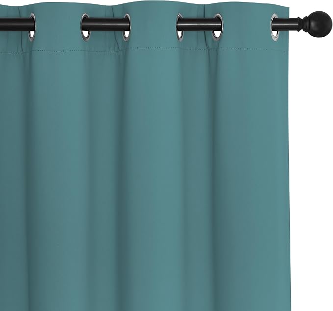 NICETOWN Room Darkening Short Curtain 54 inches Long - Image 7