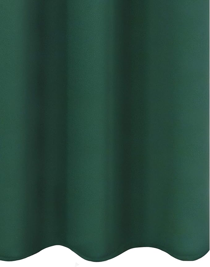 LEMOMO Green Blackout Curtains 34 x 54 Inch Length/Set of 2 Curtain - Image 9