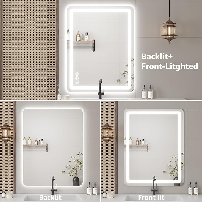 28" x 36" Led Bathroom Mirror - Image 7