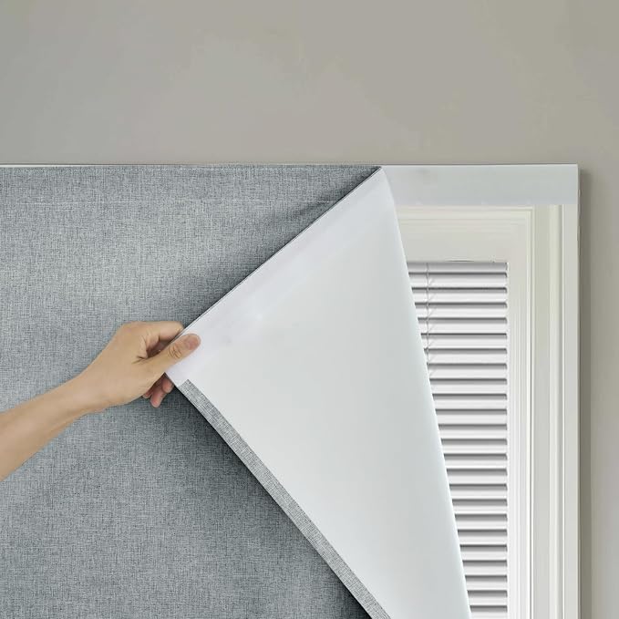 Self-Adhesive Total 100% Blackout Window Treatment - Image 8