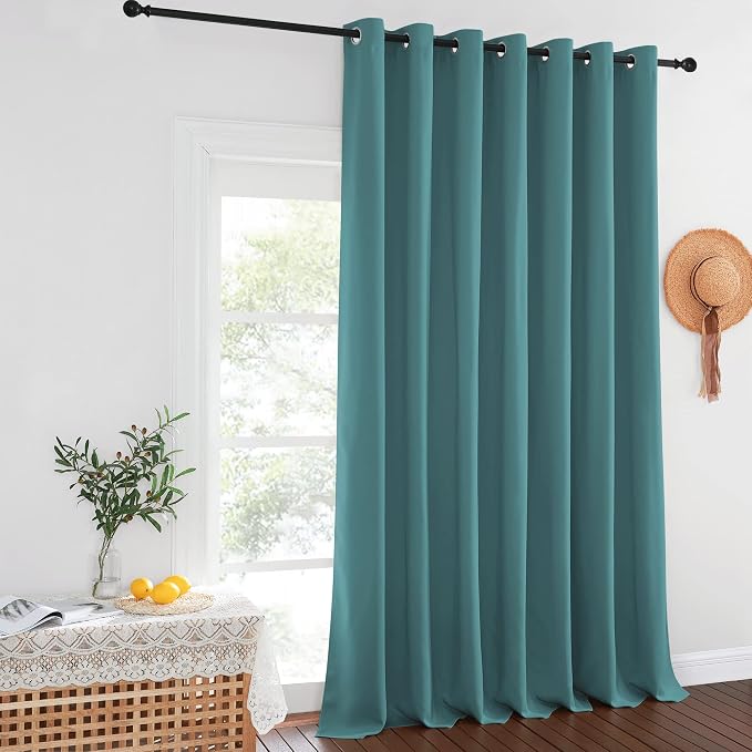 NICETOWN Sea Teal Blackout Curtains - Image 8