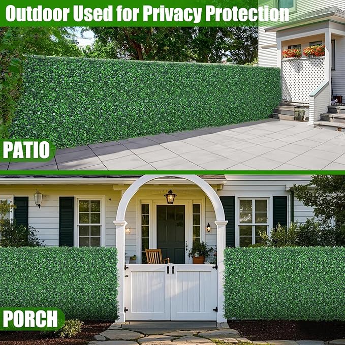EverNture 71"x144" Grass Wall Panels, Artificial Grass Backdrop, Fake Greenery - Image 7
