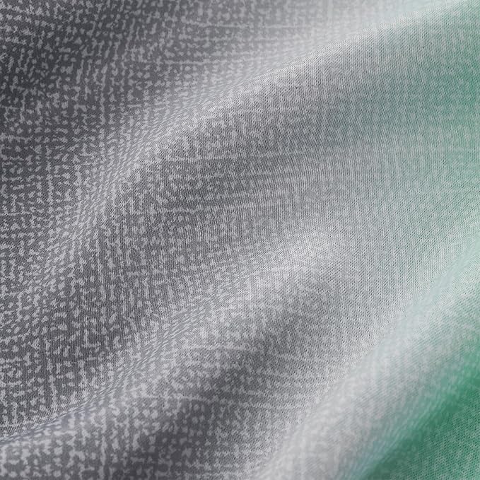 XiDi Curtains for Bedroom Decor, Rainbow Green LightgreyGrey52/45/1 - Image 8