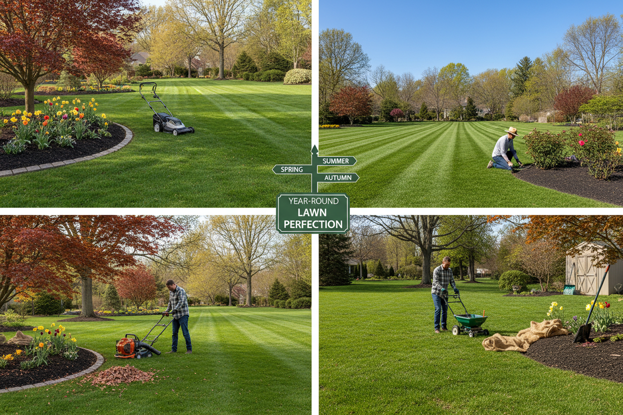 Lawn Care & Maintenance Guide for a Healthy, Green Yard All Year Round