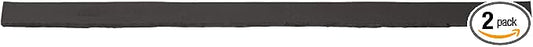 2-Pack Graphite Faux Stone Ledger & Trim Panels, Decorative High-Density by Wallwell