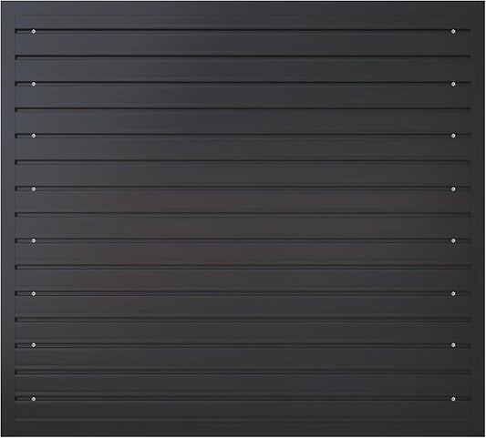 NeatiEase Slatwall Panel Wall Storage Systems, 4 x 4ft Slat Wall Paneling by NeatiEase