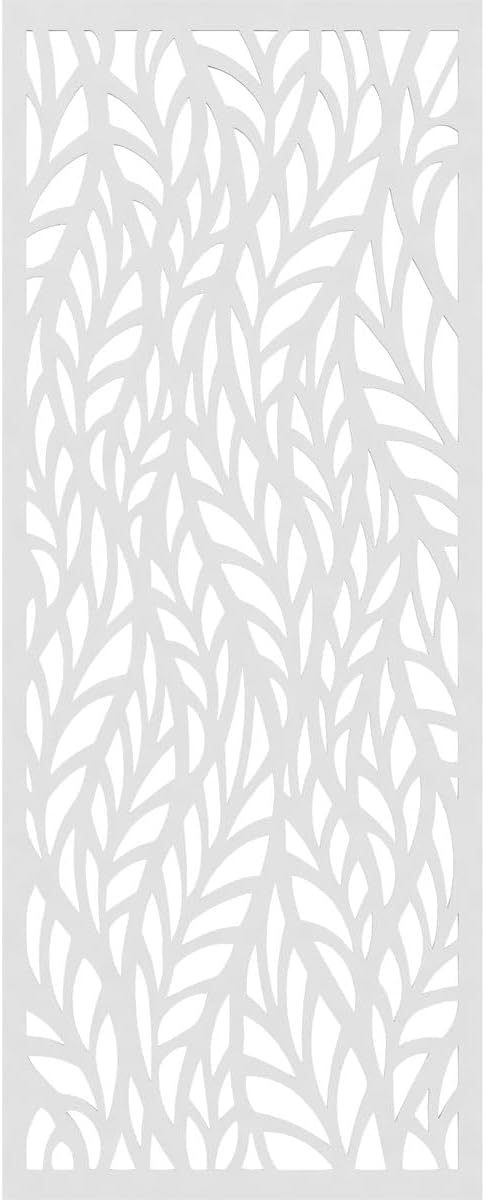 27 3/8"W x 69 3/8"H x 3/8"T Ortonville Decorative Fretwork Wall Panels in - Image 2