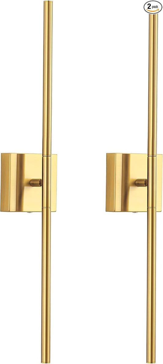 KDG Cordless Wall Sconces Set of 2, Wireless 5200mAh Rechargeable Battery by KDG