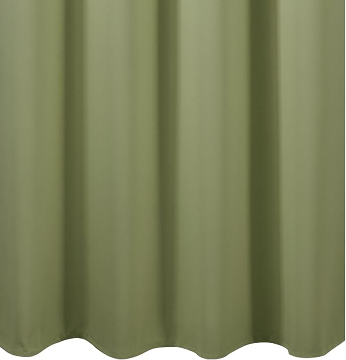 LEMOMO Sage Green Blackout Curtains 52 x 63 Inch Length/Set of 2 Curtain - Image 8