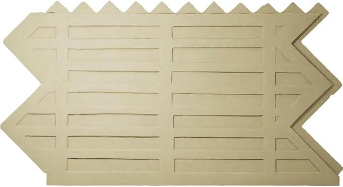 EverStone Herringbone Faux Brick Panel, 46 1/2"W x 25 1/4"H x 1"D, Antique - Image 5