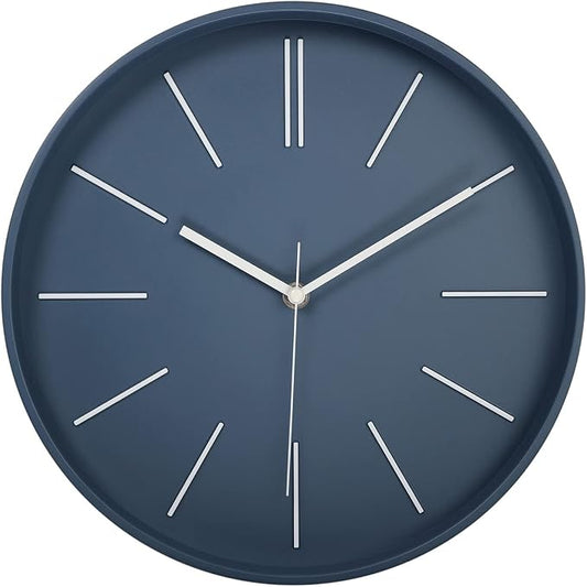 zyzamay Modern Wall Clock, 12 Inch Round Bright Colorful 3D Wall Clocks by ZYZAMAY