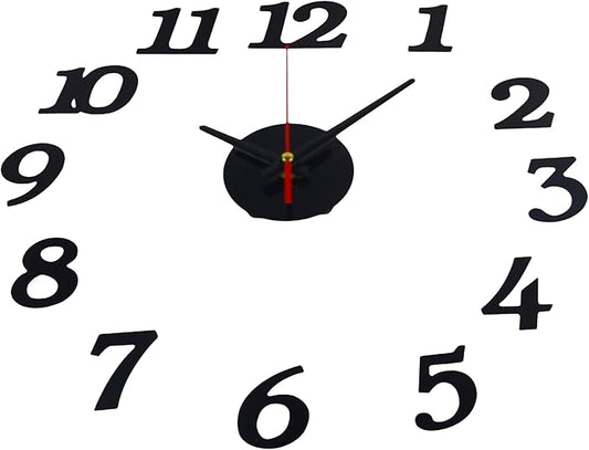 OceeK DIY Wall Clock, Modern Silent Non-Ticking, Battery Operated, 3D Quality by OceeK