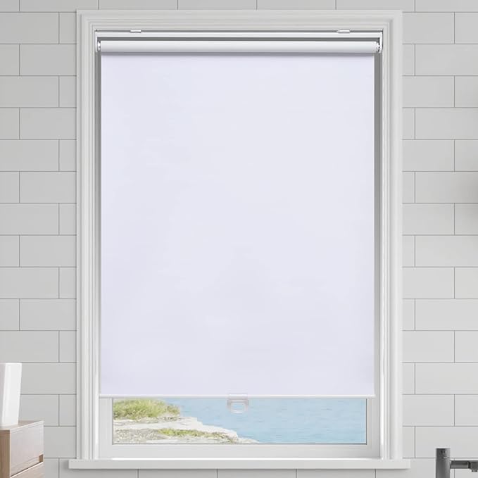 AOSKY Cordless Roller Shades Blackout Blinds - Image 3