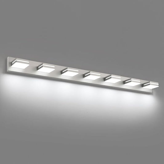 SineRise LED Modern Bathroom Vanity Light Fixtures, Brushed Nickel Modern by SINERISELIGHTING