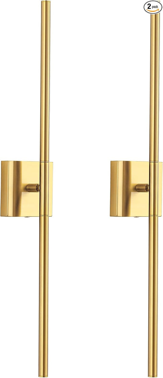KDG Cordless Wall Sconces Set of 2, Wireless 5200mAh Rechargeable Battery by KDG