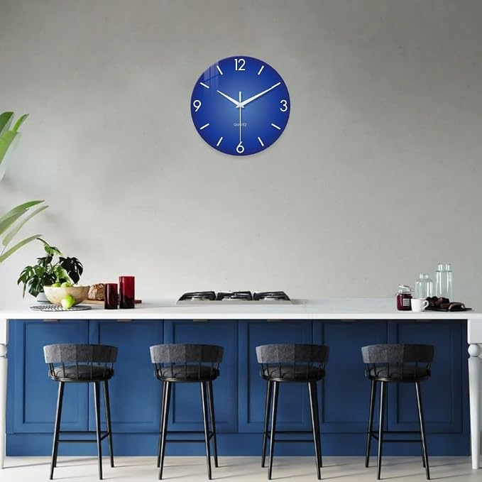 XFM Modern Wall Clock 16 Inch Silent Non-Ticking Wall Clocks Battery Operated - Image 2