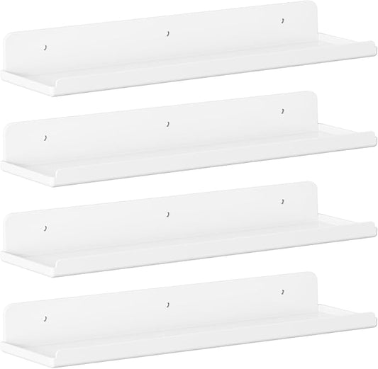 Lifewit Floating Shelves for Bathroom, Acrylic Wall Organizer for Perfume by Lifewit