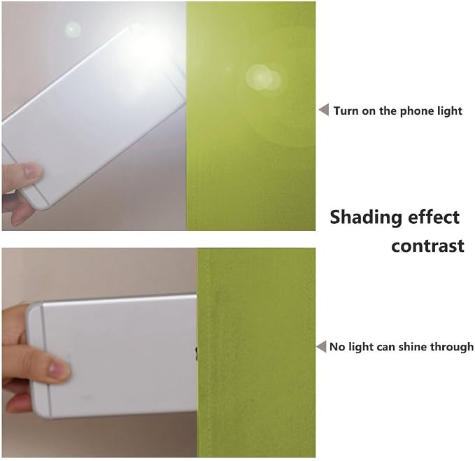 NICETOWN 100% Blackout Lined Curtains, Fresh Green, 1 Pair, 2 Thick Layers - Image 3
