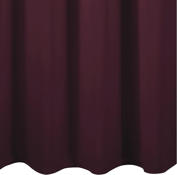 LEMOMO Burgundy Red Thermal Blackout Curtains/52 x 54 Inch/Set of 2 Panels Room - Image 9