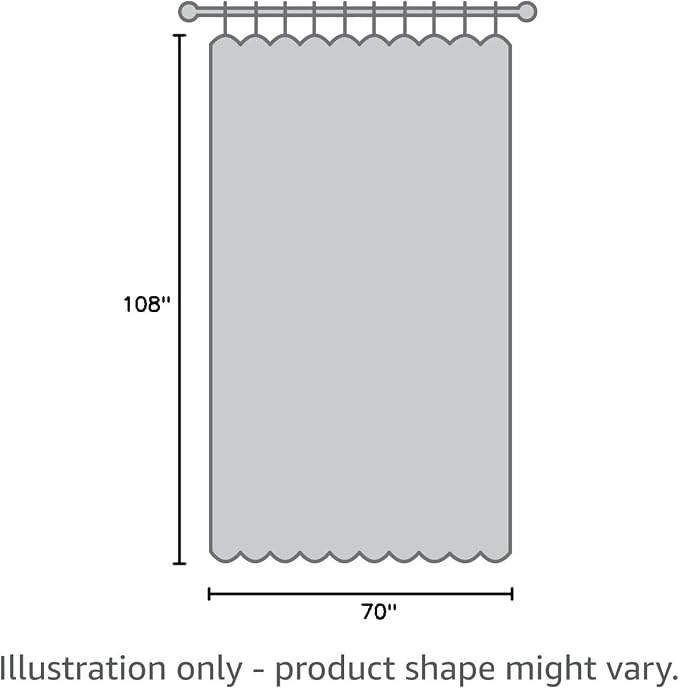 BONZER Room Divider Blackout Curtain Wide Room Darkening Total Privacy Wall - Image 8