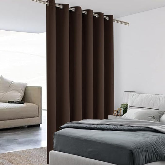 BONZER Room Divider Curtain Screen Partitions Total Privacy Wall Grommet Wide by Bonzer