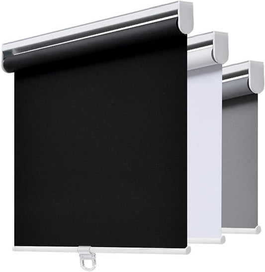 AOSKY Cordless Roller Shades Blackout Blinds by AOSKY