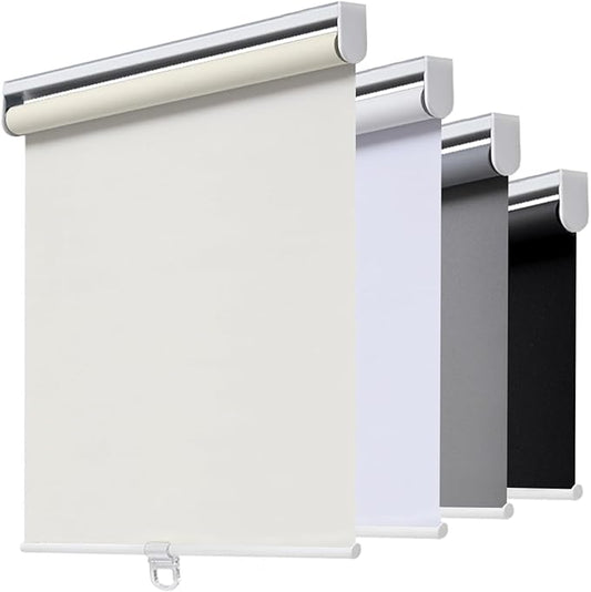 AOSKY Cordless Roller Shades Blackout Blinds by AOSKY