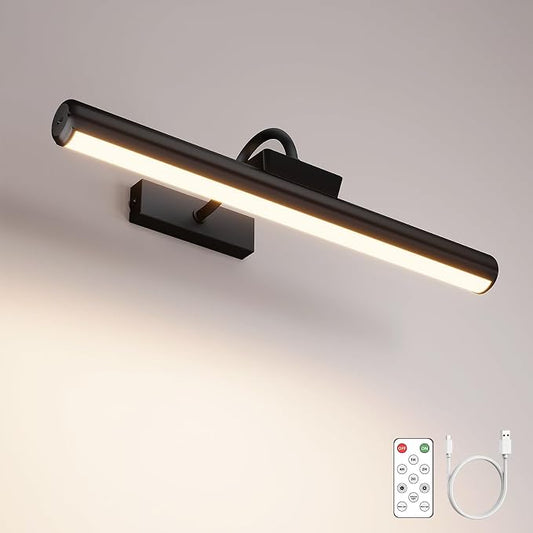 Skairipa Picture Light with Remote, 16in Battery Operated Picture Lights by Skairipa