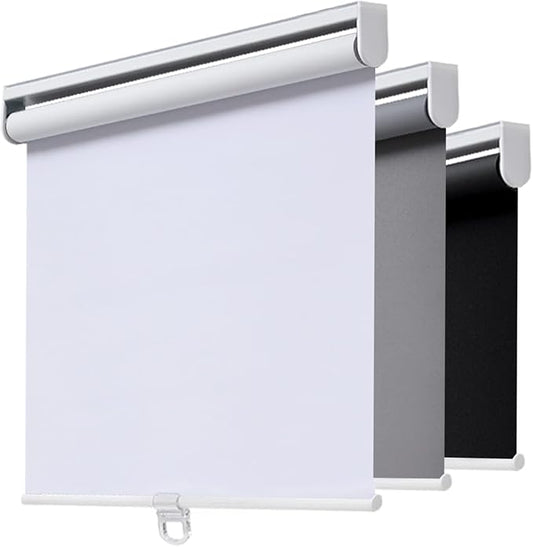 AOSKY Cordless Roller Shades Blackout Blinds by AOSKY