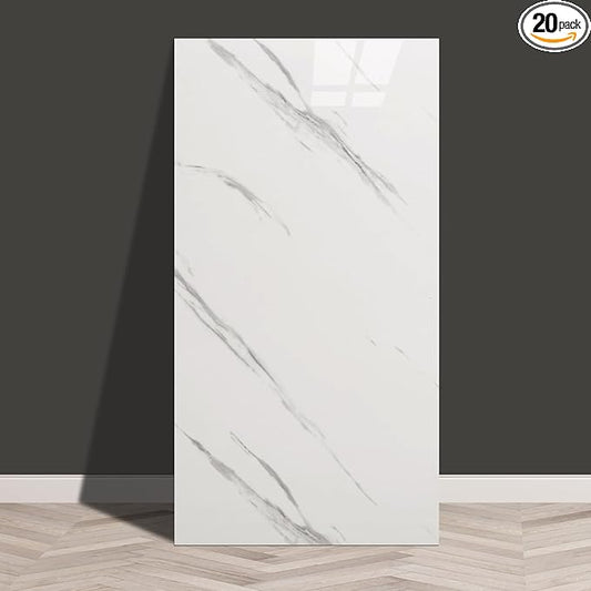 Haimin Wall Panels Peel and Stick 20 Pieces 23.6x11.8in Lightweight Backsplash by HaiminHomeDecorWallpaper
