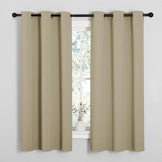 NICETOWN Thermal Insulated Grommet Room Darkening Curtains/Draperies/Panels by NICETOWN