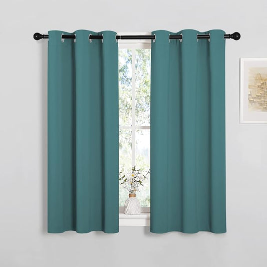 NICETOWN Bedroom Curtain Panels Blackout Draperies, Thermal Insulated Solid by NICETOWN