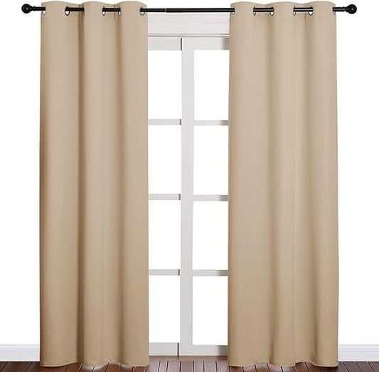 NICETOWN Thermal Insulated Eyelet Top Room Darkening Panels/Curtains/Drapes by NICETOWN