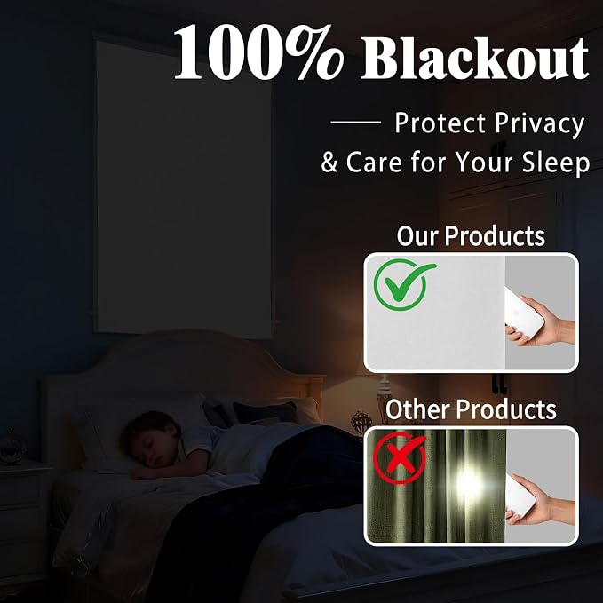 Magic Tape 100% Blackout Curtain - Image 2