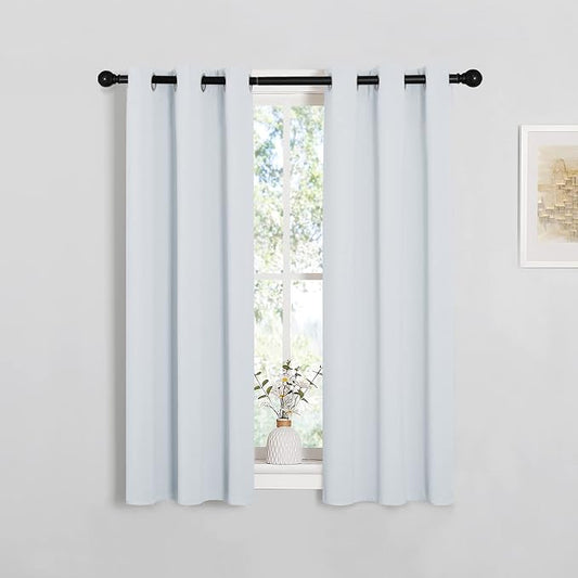 NICETOWN Room Darkening Draperies Curtains Panels, 2 Panels, 29 by 40, Window by NICETOWN