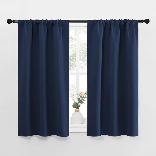 NICETOWN Kitchen Curtains, Short Blackout Curtains & Drapes, Thermal Insulated by NICETOWN