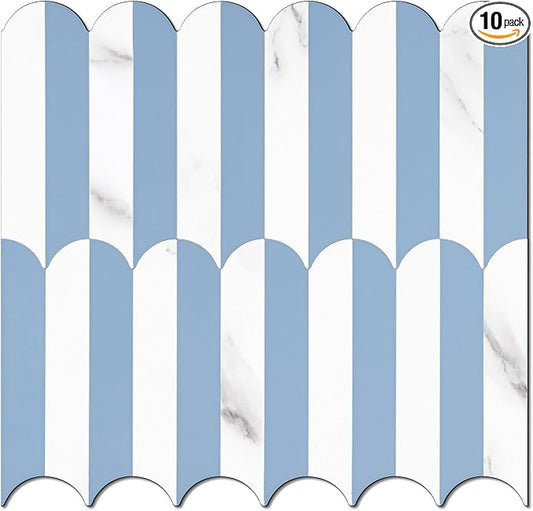 Vamos Tile Peel and Stick Backsplash Seamless Tile, 10-Sheets Stick on by VamosTile