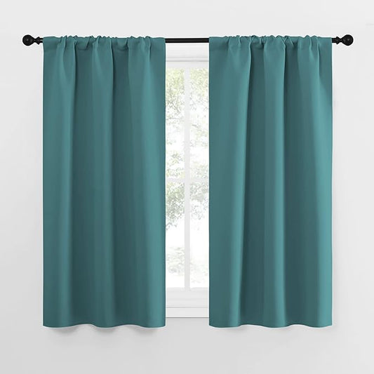 NICETOWN Kitchen Curtains Blackout Drapes & Curtains, Energy Smart Window by NICETOWN