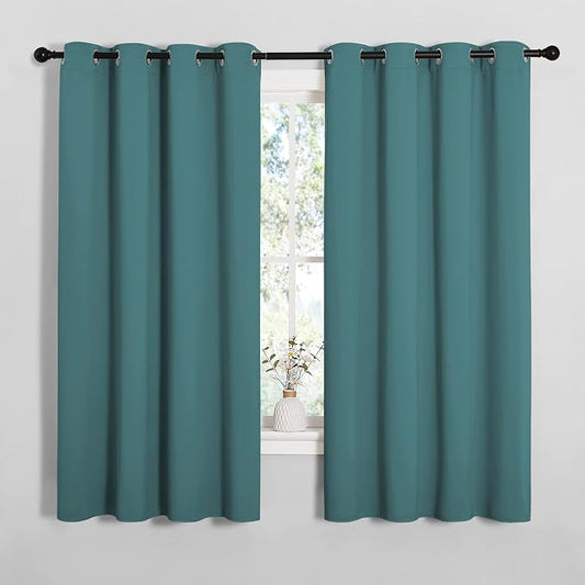 NICETOWN Bedroom Curtain Panels Blackout Draperies, Thermal Insulated Solid by NICETOWN