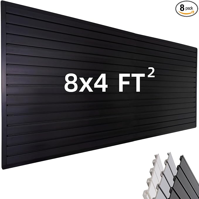FRAYSCENT Slat Wall Paneling Garage Wall Organizer, Slatwall Panels Garage Tool by FRAYSCENT