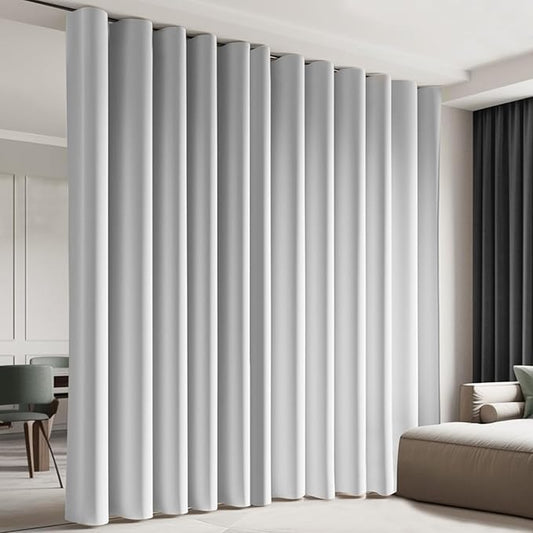 Room Divider Blackout Curtain Track Curtains Wall Dividers Panels Screen by CBSROROHome
