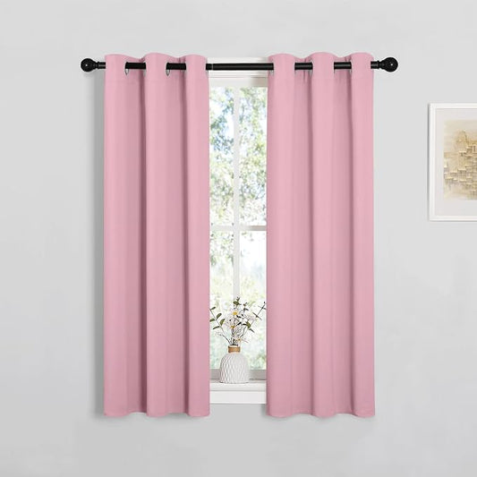NICETOWN Window Curtain Panels, Thermal Insulated Solid Grommet Blackout by NICETOWN