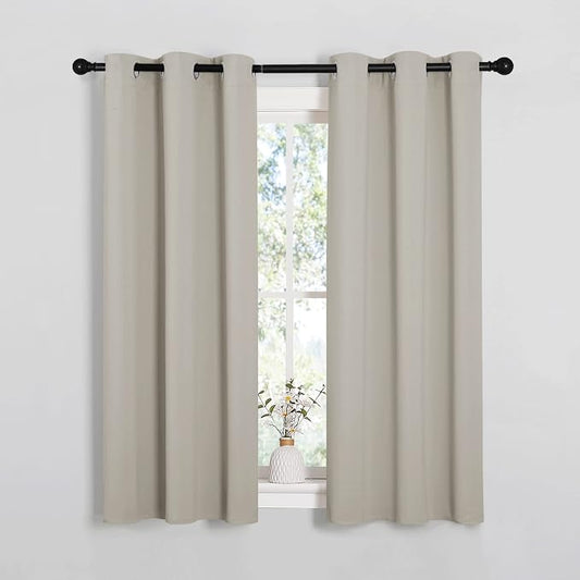 NICETOWN Room Darkening Draperies Window Curtain Panels, Thermal Insulated by NICETOWN