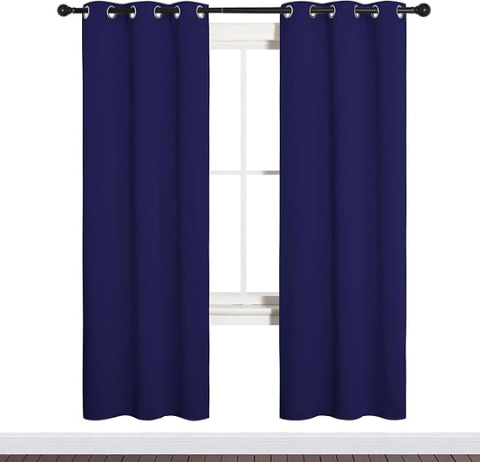 NICETOWN Blackout Draperies Curtains, All Season Thermal Insulated Solid by NICETOWN
