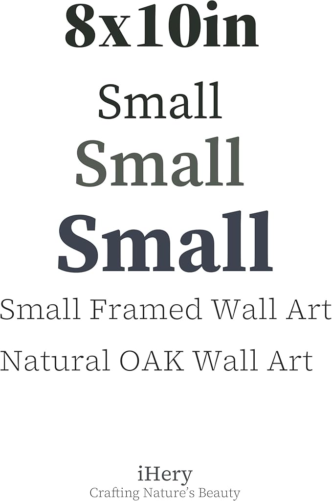 iHery Small Premium Natural Black OAK Wood 8x10in Champagne Problems On the - Image 2