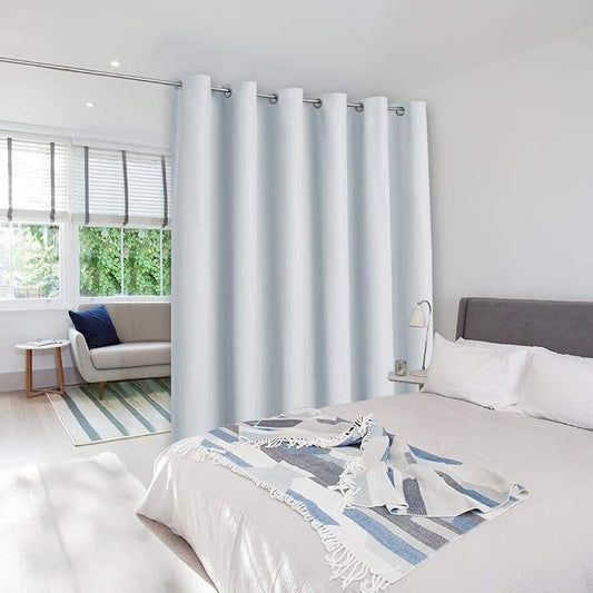 NICETOWN Lower Noise Room Dividers Curtains Screens Partitions, Room Darkening by NICETOWN