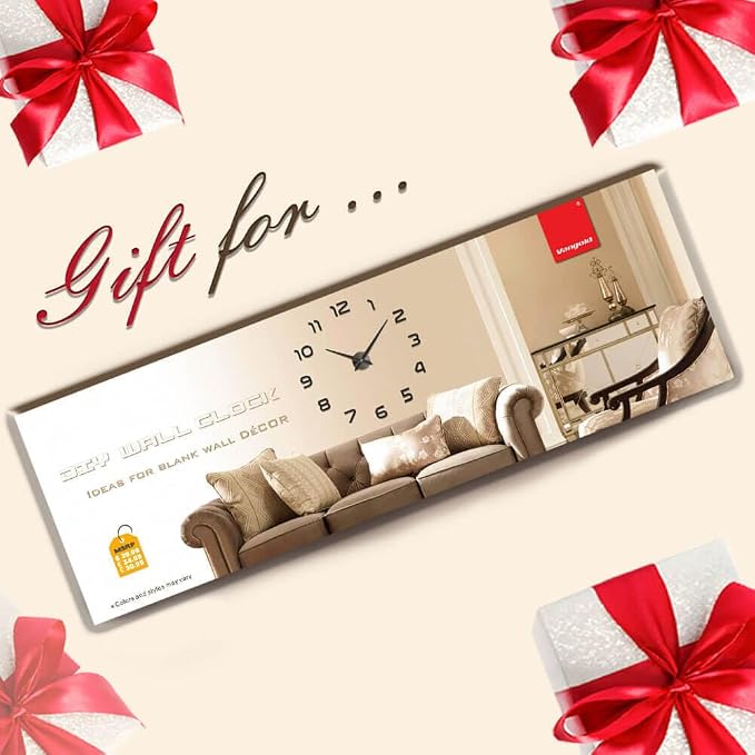 VANGOLD Design Sticker Wall Clock - Image 4