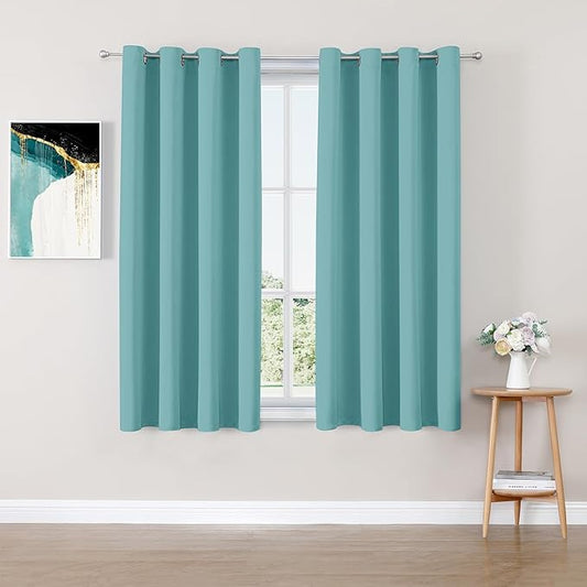 ChrisDowa Blackout Curtains 63 inches Long by ChrisDowa