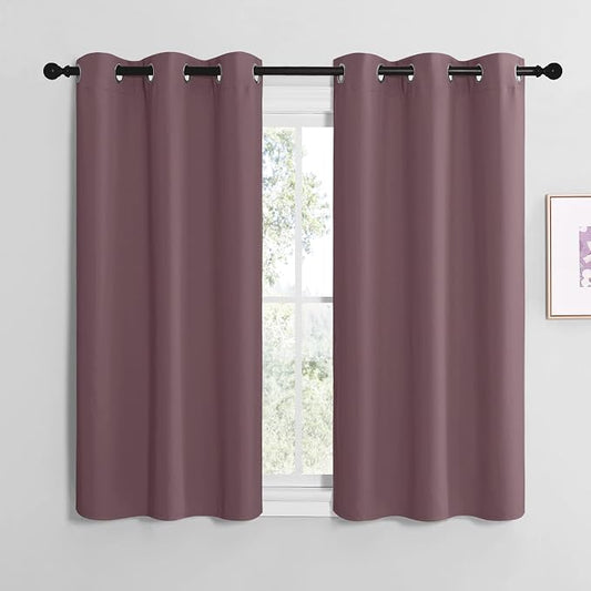 NICETOWN Dry Rose Room Darkening Curtains by NICETOWN