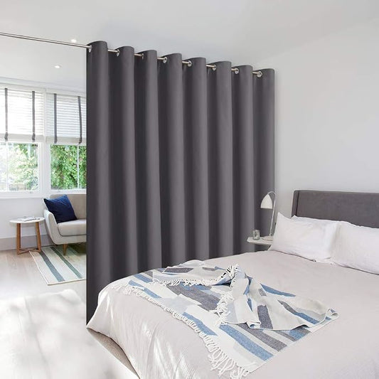 NICETOWN Room Dividers Curtains Screens Partitions, Premium Heavyweight Laundry by NICETOWN